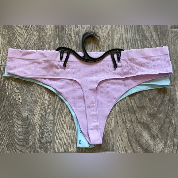 New 2 Pair of Nobo No Boundaries Seamless Thong Panties Size XXL - Picture 3 of 3